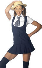 SEXY SCHOOL GIRL ST TRINIANS FANCY DRESS OUTFIT COSTUME
