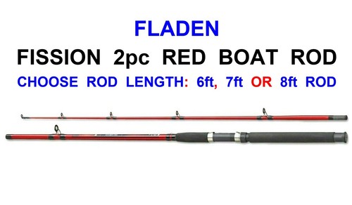 Fladen red boat rod - red,