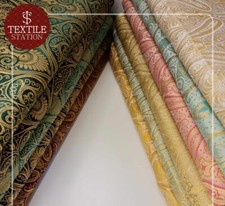Paisley Brocade Fabric Floral