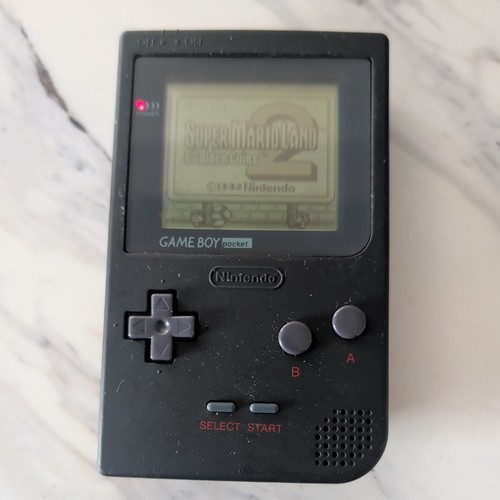 Nintendo gameboy pocket - nintendo, black