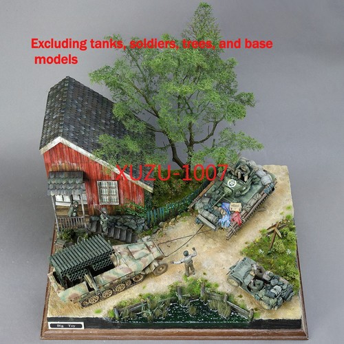 Scale ruins house - 1/35,