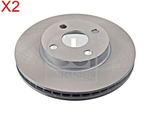 Febi x2pcs front - x2pcs, brake