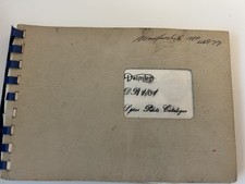 DAIMLER DB18-1 REPRO SPARE PARTS CATALOGUE 