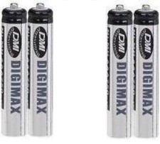 4 x iDect AAA batteries for