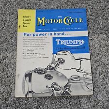 The Motorcycle Magazine 12th April 1962  Ariel Arrow SS 250 Triumph Tiger Cub 