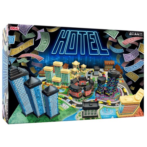 Hotel family board game from - board,