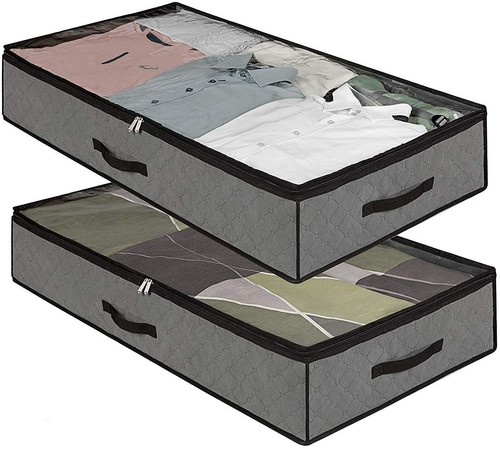 2pcs underbed storage bags - 2pcs,