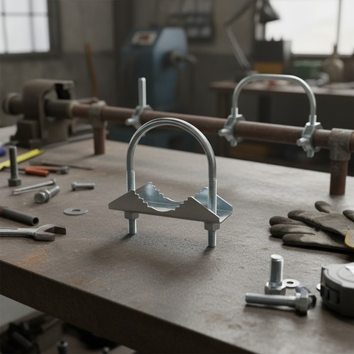 Bolt mast clamps - mast, for