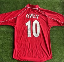 Michael Owen Signed Liverpool