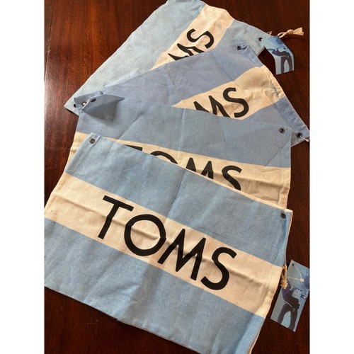 Toms shoes canvas dust bag - canvas,