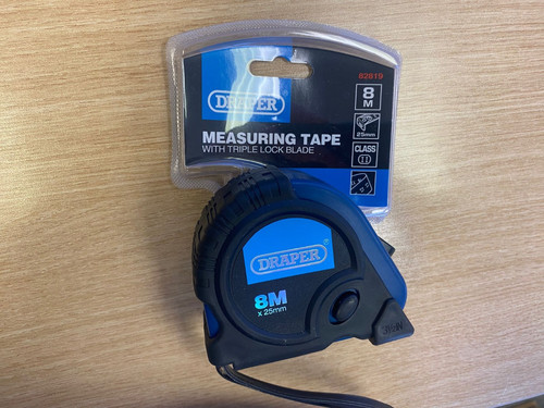 Draper 82819 tape measure - draper, 8m