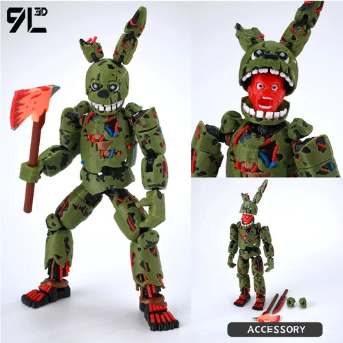 9l3d printed fnaf freddy - fnaf,
