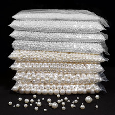 White ABS Imitation Pearls No