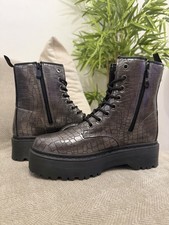 Silver Platform Chunky Combat