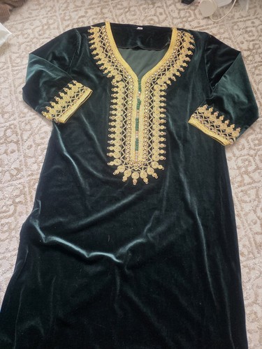 Moroccan kaftan velvet - moroccan,