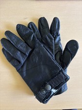 Black FULL FINGER Leather