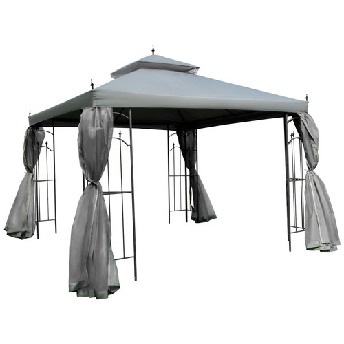 3x3m garden gazebo double - 3x3m, roof