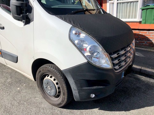 Renault master bonnet bra - master,