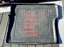 Car Boot Liner Protector Mat Tray Large Black 