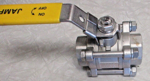 Jamflow 1000 wog stainless - 1",