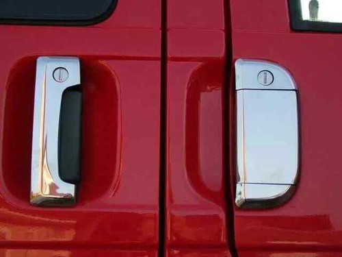 Stainless steel door handle - 4x,