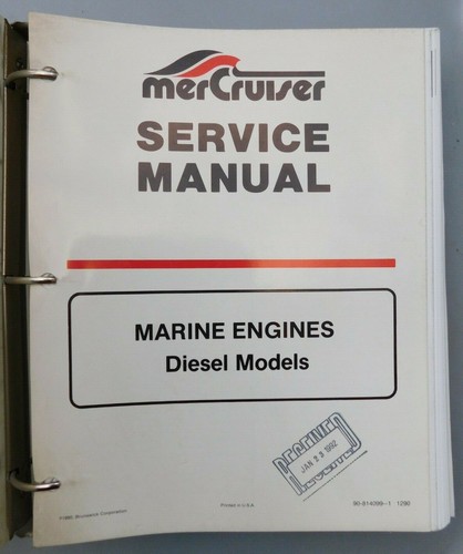 Mercruiser service manual - mercruiser,