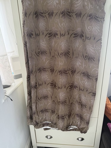 Large curtains lined - curtains,