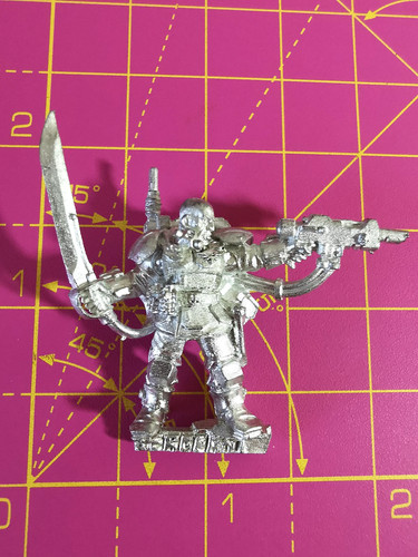 Cadian kasrkin sergeant metal - sergeant,