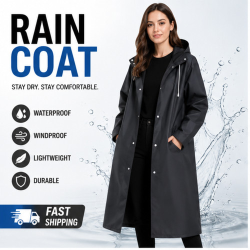 Waterproof raincoat poncho - waterproof,
