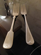 2x Vintage  Nickel Silver