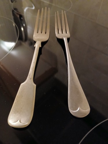 Vintage nickel silver - 2x,