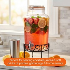 5 Litre Glass Storage Jar with