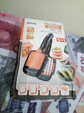 Nicer Dicer Quick - hand-held chopping, slicing, dicing machine - Orange
