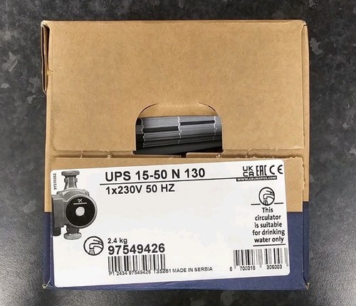 Grundfos ups 130 230v - 15-50,