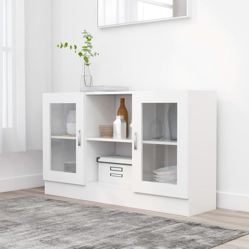 White vitrine cabinet - vitrine,