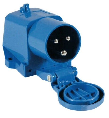 Surface mount mains - inlet, 16a