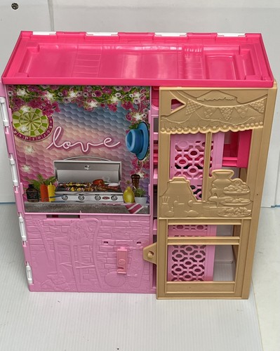 Barbie fold and dolls - barbie, house