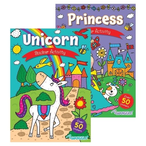 Sticker activity book a4 - activity,