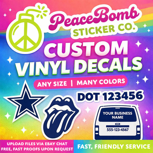 Custom vinyl decals create - -,