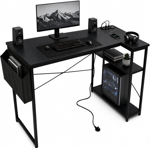 Shaped desk 100cm - l,