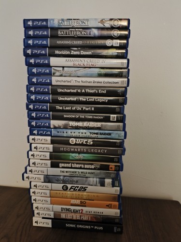 Ps5 and ps4 game bundle - ps4, x