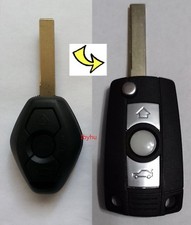 New Remote Folding Flip Key Fob Case For BMW 3 5 7 Series Z3 Z4 E38 E39 E46