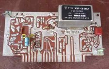 Yaesu FR-101 NB-MIX Unit PB-1252A with XF-30D 20 Khz FM Filter.