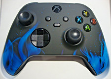 CUSTOM BLUE FLAMES MICROSOFT