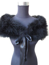 Women Real Ostrich Feather Fur