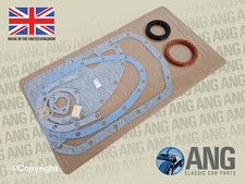TRIUMPH HERALD 13/60 GK ENGINE BOTTOM END GASKET SET+CRANKSHAFT OIL SEALS GEG279