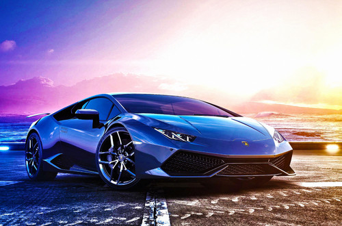 Lamborghini wall sticker - wall,