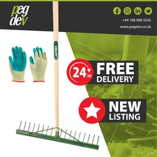 18 TOOTH METAL LANDSCAPE RAKE