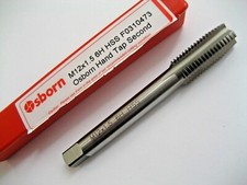 M12 x 1.5 METRIC FINE HAND TAP SECOND LEAD HSS EUROPA TOOL OSBORN F0310473  P349