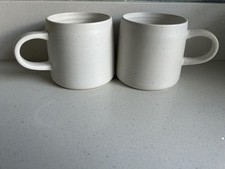2 x Fox & ivy Stoneware cream